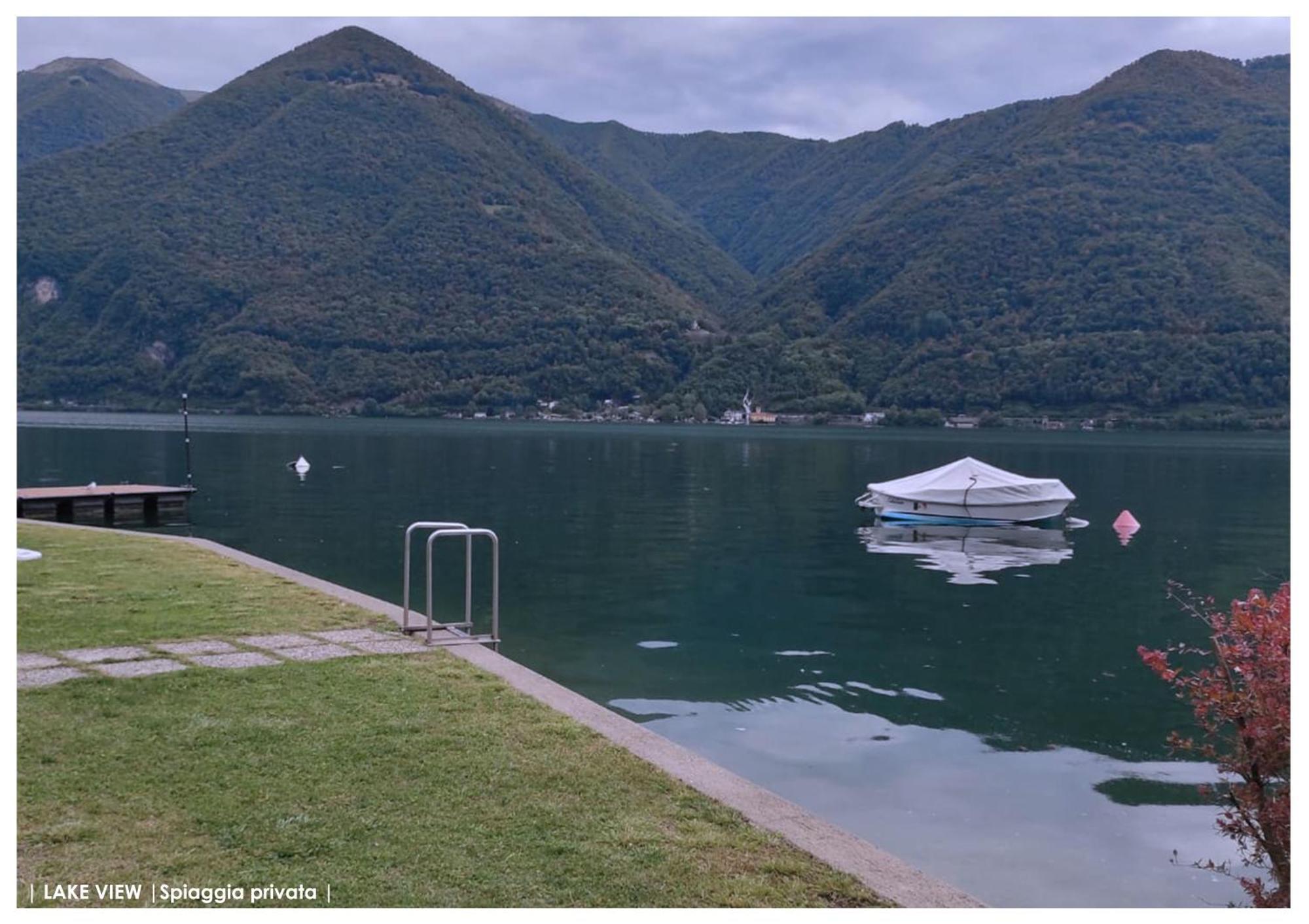 Lfsuite Luganolake Terrazza Spiaggia Privata Parking Wi-Fi Netflix Porlezza Exterior photo